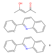 (乙酰丙酮)双(2-苯基喹啉-C²,N')铱(III)