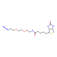(+)-生物素-PEG2-叠氮化物