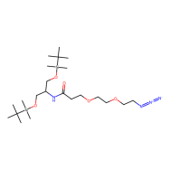 2-(叠氮基-PEG2-酰胺基)-1,3-双(叔丁基二甲基硅烷氧基)丙烷
