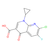 7-氯-1-环丙基-6-氟-1,4-二氢-4-氧-1,8-萘啶-3-羧酸