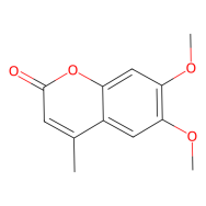 6,7-二甲氧基-4-甲基香豆素