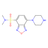 DBD-PZ [=4-(N,N-二甲氨基磺酰基)-7-哌嗪-2,1,3-苯并恶二唑][用于高效液相色谱标记]