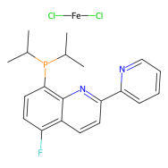 二氯[8-(二异丙基膦基)-5-氟-2-(2-吡啶基)喹啉]铁(II)