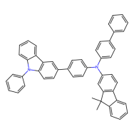 N-([1,1'-联苯]-4-基)-9,9-二甲基-N-[4-(9-苯基-9H-咔唑-3-基)苯基]-9H-芴-2-胺