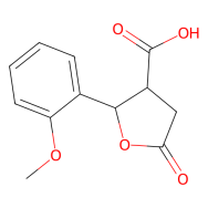 2-（2-甲氧基苯基）-5-酮基四氢呋喃-3-羧酸