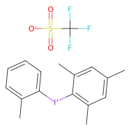 (2-甲苯基)(2,4,6-三甲基苯基)碘鎓三氟甲磺酸盐