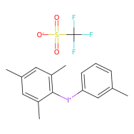 (3-甲苯基)(2,4,6-三甲基苯基)碘鎓三氟甲磺酸盐