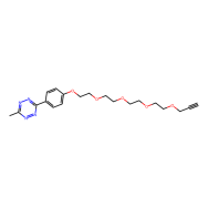 甲基四嗪-PEG5-炔