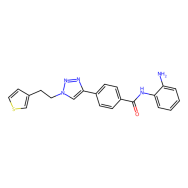 N-(2-氨基苯基)-4-[1-[2-(3-噻吩基)乙基]-1H-1,2,3-三唑-4-基]苯甲酰胺