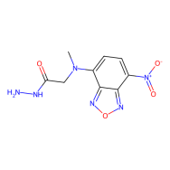 NBD-CO-Hz [=4-(N-肼羰甲基-N-甲氨基)-7-硝基-2,1,3-苯并恶二唑][用于高效液相色谱标记]