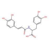 N-[3'，4'-二羟基-（E）-肉桂酰基]-3-羟基-L-酪氨酸