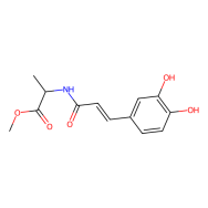 N-[（2E）-3-（3,4-二羟基苯基）-1-氧-2-丙烯基]-L-丙氨酸，甲酯
