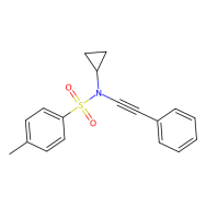 N-环丙基-4-甲基-N-(苯基乙炔基)苯磺酰胺 