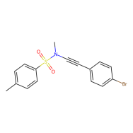 N-((4-溴苯基)乙炔基)-N,4-二甲基苯磺酰胺 