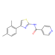 N-[4-(2,4-二甲基苯基)-2-噻唑基]-4-吡啶甲酰胺