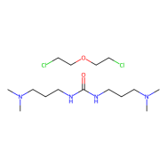 Poly[bis(2-chloroethyl) ether-alt-1,3-bis[3-(dimethylamino)propyl]urea] quaternized, solution