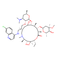 (2R,3S,4R,5R,8R,10R,11R,12S,13S,14R)-11-[(2S,3R,4S,6R)-3-[3-[(7-chloroquinolin-4-yl)amino]propoxy]-4-(dimethylamino)-6-methyloxan-2-yl]oxy-2-ethyl-3,4,10-trihydroxy-13-[(2R,4R,5S,6S)-5-hydroxy-4-methoxy-4,6-dimethyloxan-2-yl]oxy-3,5,6,8,10,12,14-heptameth