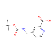 4-[(叔丁氧羰氨基)甲基]吡啶-2-羧酸[激子手性法用试剂]