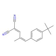 反-2-[3-(4-叔丁基苯基)-2-甲基-2-亚丙烯基]丙二腈