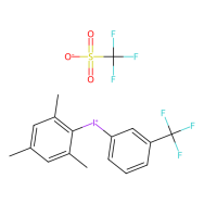 [3-(三氟甲基)苯基](2,4,6-三甲基苯基)碘鎓三氟甲磺酸盐