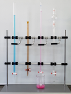 Multifunctional glass instrument rack