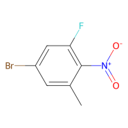 5-bromo-1-fluoro-3-methyl-2-nitro-benzene