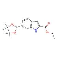 ethyl 6-(4,4,5,5-tetramethyl-1,3,2-dioxaborolan-2-yl)-1H-indole-2-carboxylate