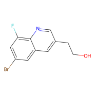 2-(6-bromo-8-fluoro-3-quinolyl)ethanol