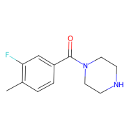 1-[(3-氟-4-甲基苯基)羰基]哌嗪