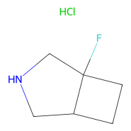 1-fluoro-3-azabicyclo[3.2.0]heptane;hydrochloride