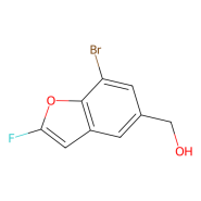 (7-bromo-2-fluoro-benzofuran-5-yl)methanol