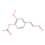 4-乙酰氧基-3-甲氧基肉桂醛
