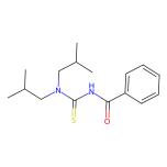 N'-苯甲酰基-N，N-二异丁基硫脲